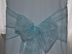 Organza Chair Sash